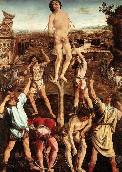 Antonio Pollaiuolo Martyrdom of St Sebastian Spain oil painting art